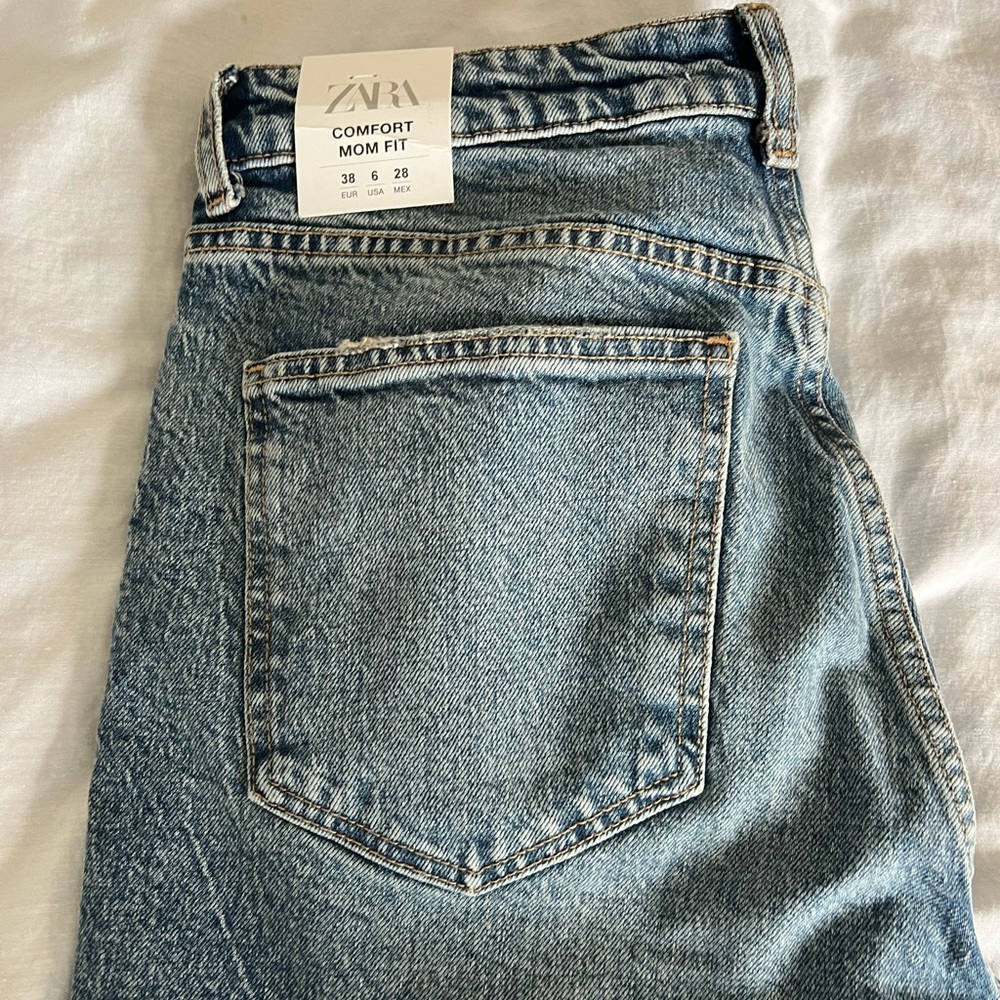 Zara comfort mom jeans
